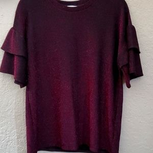 Michael Kors Metallic Shirt Medium